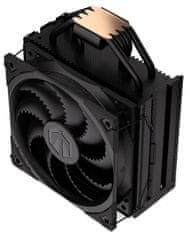 Endorfy CPU hladilnik Fera 5 Black / ultra tih / 120 mm ventilator / 4 toplotne cevi / PWM / za Intel in AMD / črn - PREDPRODAJA