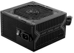 MSI napajalnik MAG A750BN PCIE5/ 750W/ ATX/ akt. PFC/ 5 let skupne garancije/ 120mm ventilator/ 80PLUS Bronze