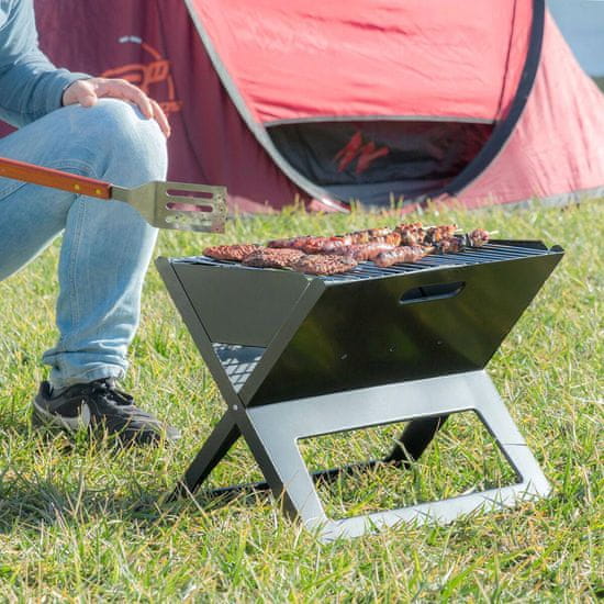 InnovaGoods Folding Portable Barbecue for use with Charcoal FoldyQ InnovaGoods