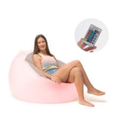 InnovaGoods Napihljiv fotelj z večbarvnimi LED in daljinskim upravljalnikom Chight InnovaGoods 