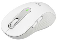 Logitech M650L/Office/Laser/Wireless USB + Bluetooth/White