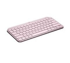 Logitech MX Keys Mini Minimalistična brezžična osvetljena tipkovnica - ROSE - ZDA