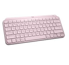 Logitech MX Keys Mini Minimalistična brezžična osvetljena tipkovnica - ROSE - ZDA