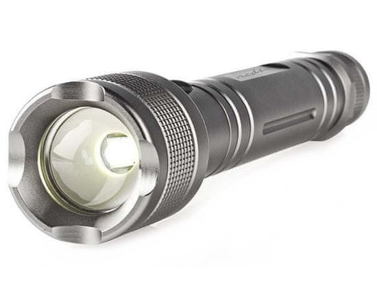 Nedis LED svetilka/ baterijsko napajanje/ 4,5 V DC/ 10 W/ 500 lm/ domet 250 m/ siva