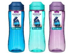 Sistema Sistema Hydrate Active Flip Top steklenička 800 ml, mešanica barv