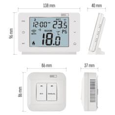 Emos GoSMART progr. termostat - brezžični P56211