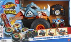 Hot Wheels RC MONSTER TRUCKS TRANSFORMING RHINOMITE 1:12