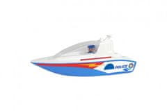 LENA Boazz čoln/policijski čoln s plastično figuro 38cm 24m+