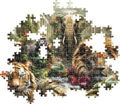 Clementoni Skrivnostna džungla Puzzle 1000 kosov