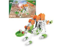 Gradbeni set Little Mechanic Dinosaurus stegosaurus 125 kosov