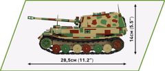 Cobi 2582 II. svetovna vojna Panzerjager Tiger (P) Elefant, 1:28, 1244 k