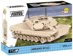 Cobi 3106 Oborožene sile Abrams M1A2, 1:72, 174 k
