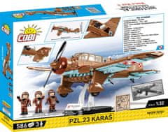 Cobi 5751 II WW Pzl. 23 Karas, 1:32, 586 k, 3 f