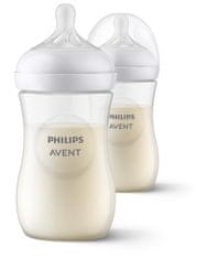 Philips Avent Natural Response steklenička 260 ml, 1m+, 2 kosa