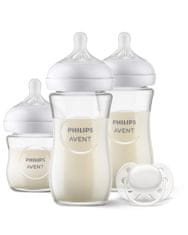 Philips Avent Novorojenček Natural Response začetni set steklo SCD878/11