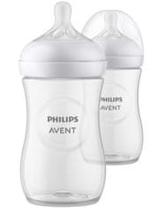 Philips Avent Natural Response steklenička 260 ml, 1m+, 2 kosa