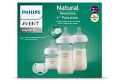 Philips Avent Novorojenček Natural Response začetni set steklo SCD878/11