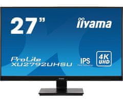 iiyama iiyama ProLite monitor XU2792UHSU-B1 27", IPS, 4k, HDMI, DisplayPort, USB Hub, PIP, PBP