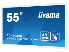 iiyama iiyama ProLite TF5539UHSC-W1AG 139cm 55" IPS LED 4K 24/7 interaktivni zaslon na dotik velikega formata z odprtim okvirjem