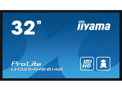 iiyama iiyama ProLite LH3254HS-B1AG 32", IPS, Full HD, 24/7 ur delovanja, HDMI, 10 W zvočniki, ležeče/pokončno, Android OS in FailOver