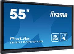 iiyama ProLite TE5512MIS-B3AG 55'' interaktivni 4K UHD zaslon na dotik z integrirano programsko opremo za opombe