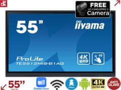 iiyama ProLite TE5512MIS-B1AG 55" 4K iiWare 10.0 izobraževalni interaktivni zaslon na dotik