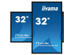 iiyama iiyama ProLite LH3254HS-B1AG 32", IPS, Full HD, 24/7 ur delovanja, HDMI, 10 W zvočniki, ležeče/pokončno, Android OS in FailOver