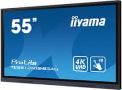 iiyama ProLite TE5512MIS-B3AG 55'' interaktivni 4K UHD zaslon na dotik z integrirano programsko opremo za opombe
