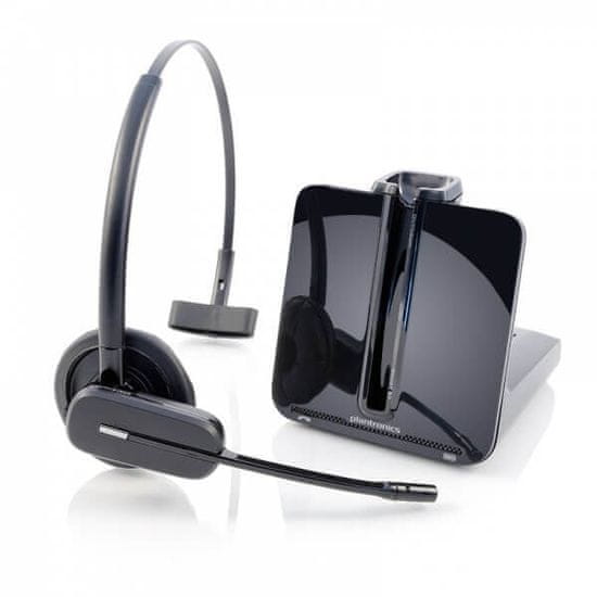 Poly Brezžične DECT slušalke Plantronics CS540A dodatkom za naglavne s stojalom 8R706AA