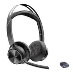 Poly Brezžične Bluetooth slušalke Plantronics Voyager Focus 2 UC USB-C črne (214432-01)