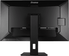 iiyama ProLite monitor XUB3293UHSN-B5 32" 3-stranska oblika brez robov, plošča IPS s stikalom KVM, priključna postaja USB-C, nastavljiva višina