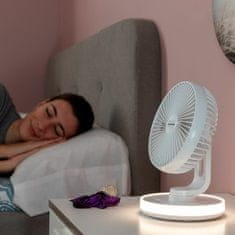 Northix Prenosni in tihi namizni ventilator za polnjenje 