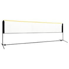 Vidaxl Nastavljiva mreža za badminton 500x103x94-158 cm kovinska