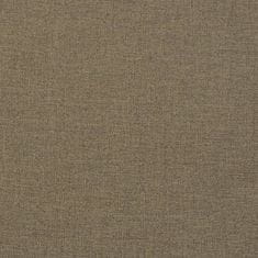 Vidaxl Blazina za stol 2 kosa melanž taupe 100x50x7 cm blago