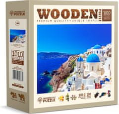 Wooden city Lesena sestavljanka Santorini, Grčija 1010 kosov