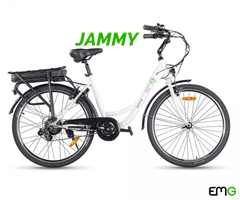 Trevi EMG Jammy električno kolo, cestno, 66,04 cm, belo