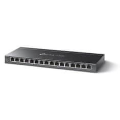 TP-Link Stikalo TL-SG116P 16x GLAN s POE+, 120W, kovinsko