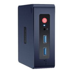 Beelink MINI PC N5095 Intel Jasper Lake- 8GB RAM + 256GB modra