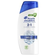 Head & Shoulders Classic Clean 2in1 625 ml šampon in balzam proti prhljaju unisex