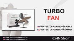 TURBO Fan Ventilator peči 4 lopatice - Strom Nickel 654N