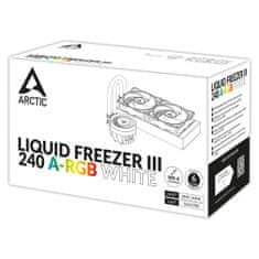 Arctic LIQUID FREEZER III 240mm A-RGB vodno hlajenje za INTEL/AMD procesorje