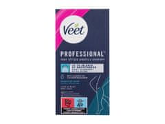 Veet Veet - Professional Wax Strips Sensitive Skin Legs & Body - For Women, 40 pc 