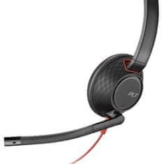 Poly Slušalke z mikrofonom Plantronics Blackwire 5220 USB-A (80R97AA / 207576-201) črn