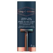 Gillette Gillette - King Double Edge Safety Razor - Shaver + 5 spare blades 