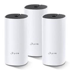 TP-Link Deco M4 Celovit sistem WiFi, procesor Qualcomm, 867Mbps/5GHz+300Mbps/2,4GHz/3pack