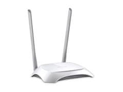 TP-Link "Brezžični usmerjevalnik N 300 Mb/s, 802.11b/g/n, 2T2R, 300 Mb/s pri 2,4 GHz, 5 priključkov 10/100M, 2 fiksni anteni, IPv6