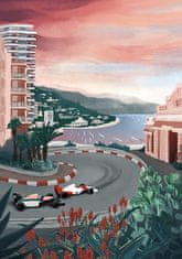 Pelcasa Monaco Circuit - 30x40 cm 