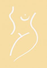 Pelcasa Nude Yellow - 21x30 cm 