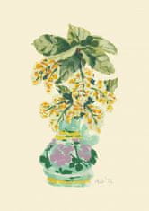 Pelcasa Blooming Linden In Vase - 70x100 cm 