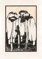 Pelcasa Ink Mushrooms (1915) - 21x30 cm 